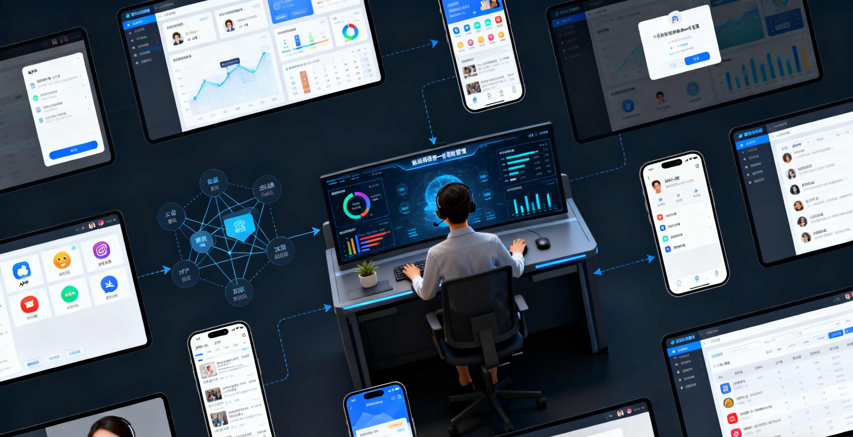 多平台客服统一管理解决方案